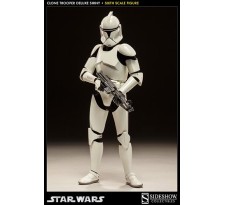 Star Wars Deluxe Action Figure 1/6 Shiny Clone Trooper 32 cm